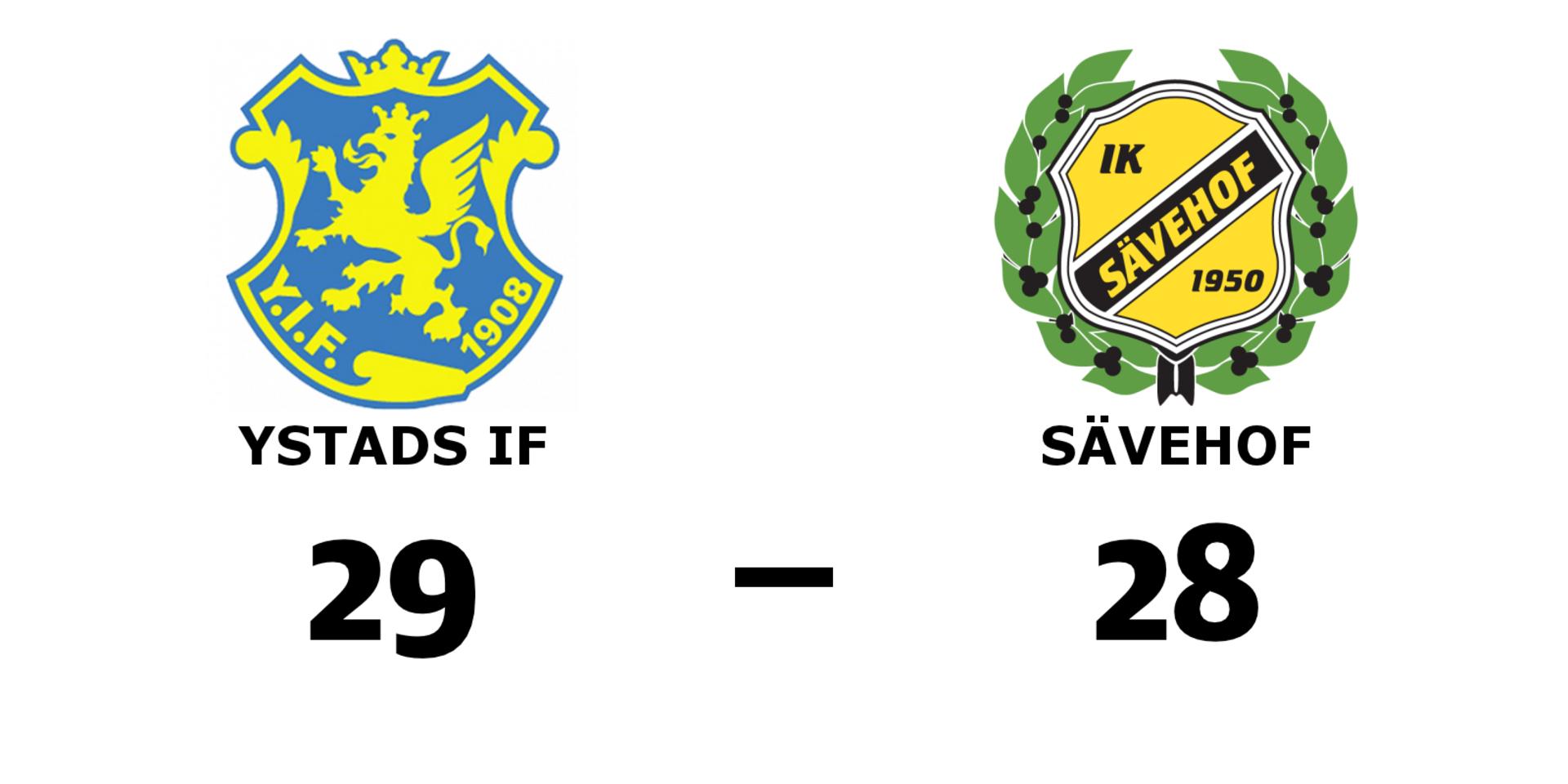 Ystads IF HF vann mot IK Sävehof