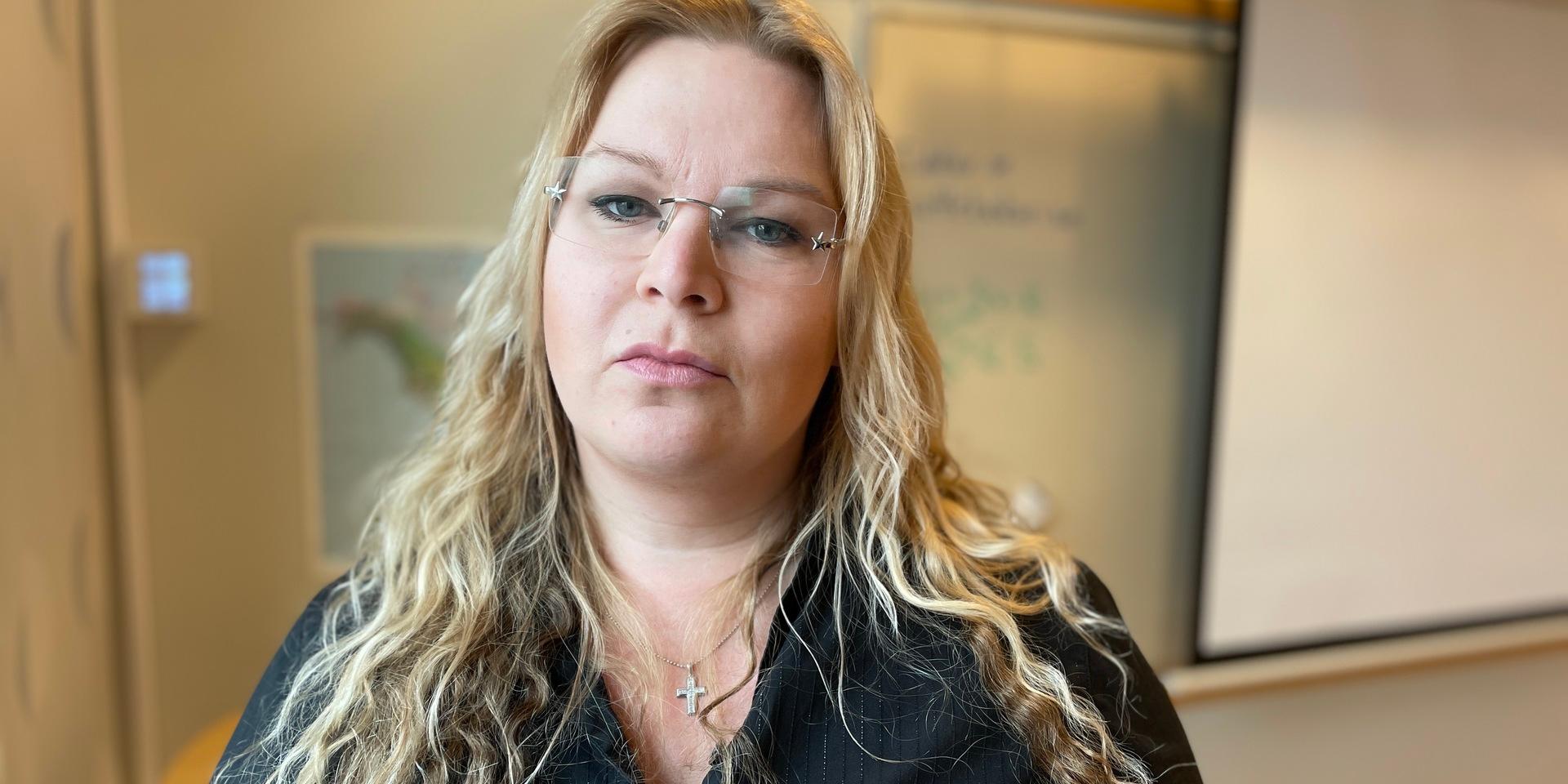 MArion Englaborn är lärare inom vårdutbild ingen i Mölnlycke. Hon ser att eleverna kommer från andra branscher sedan pandemin slog till och inte som tidigare att de arbetet länge inom vården.