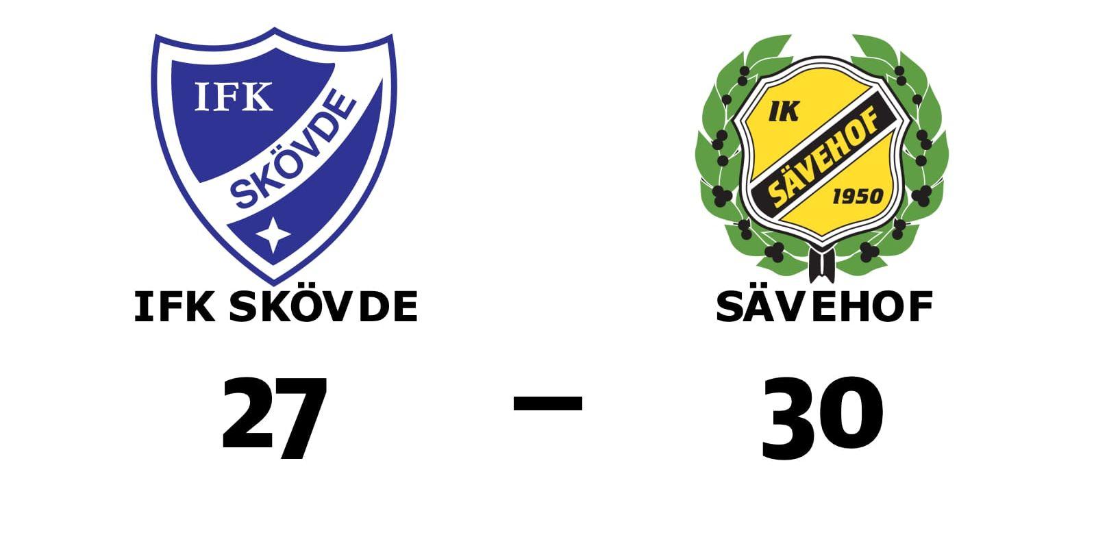 IFK Skövde förlorade mot Sävehof