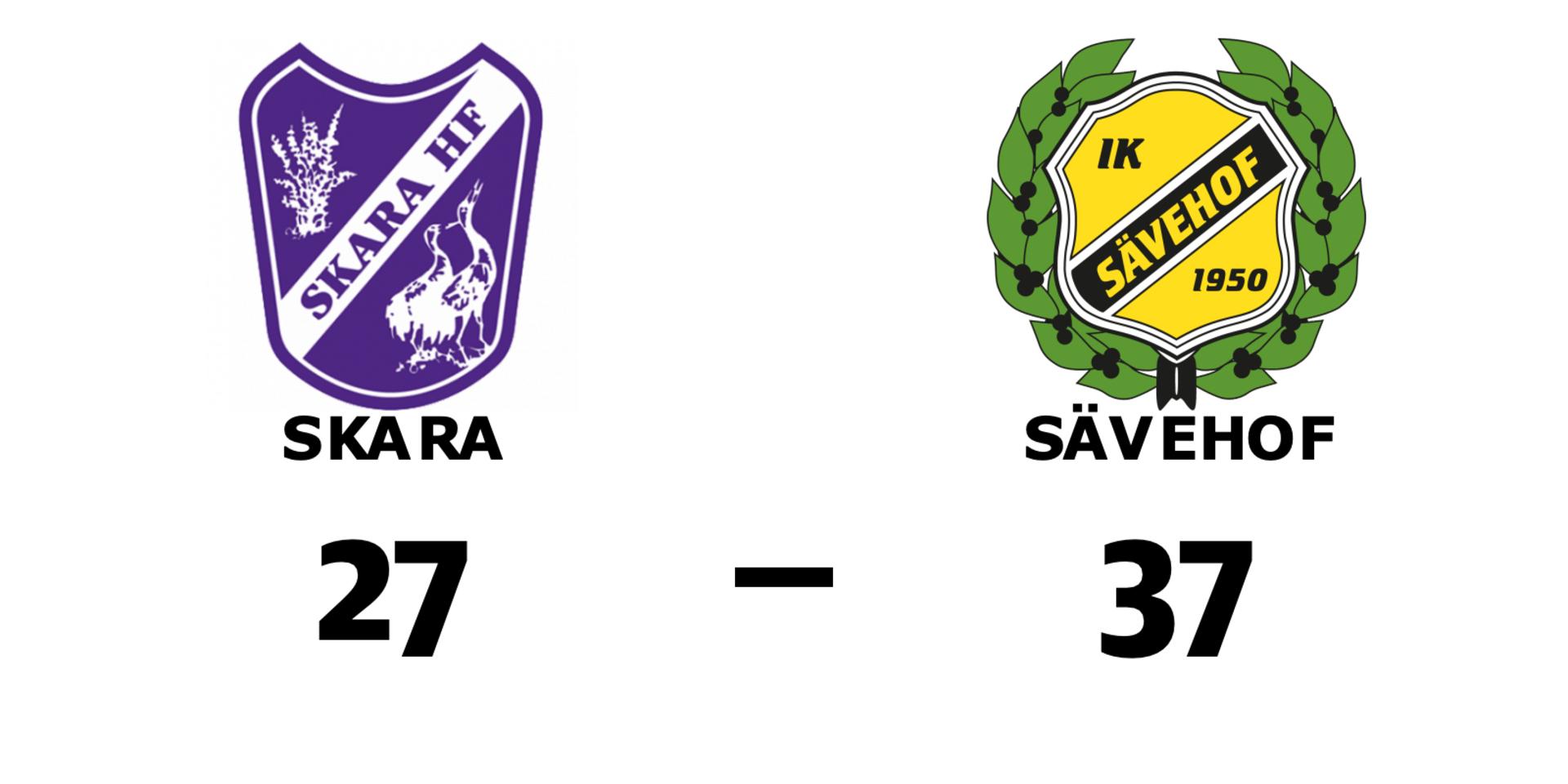 Skara förlorade mot Sävehof