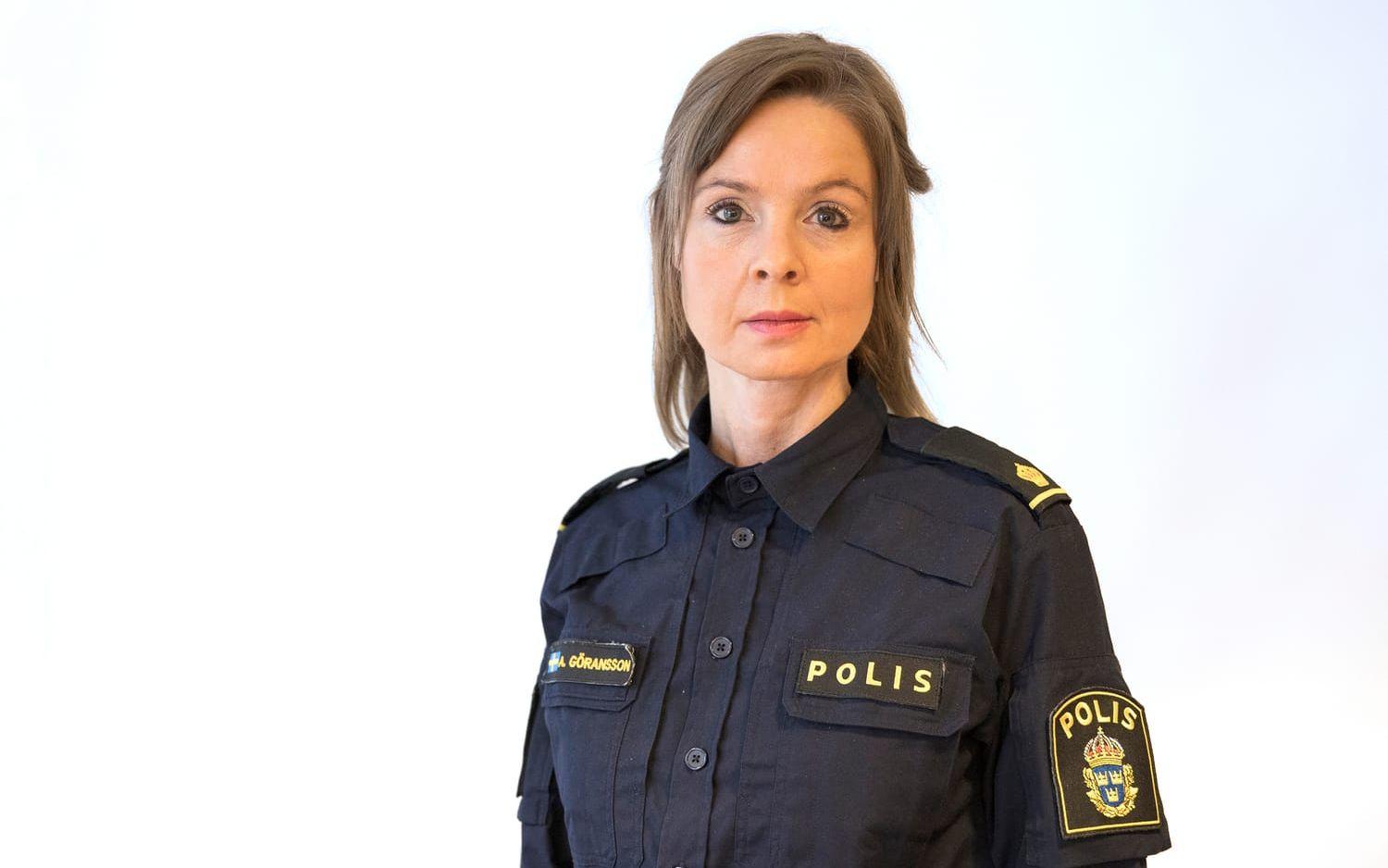Anna Göransson är presstalesperson vid polisen. Enligt henne är det av yttersta vikt att man inte åker hemifrån och låter huset se snudd på övergivet ut. 