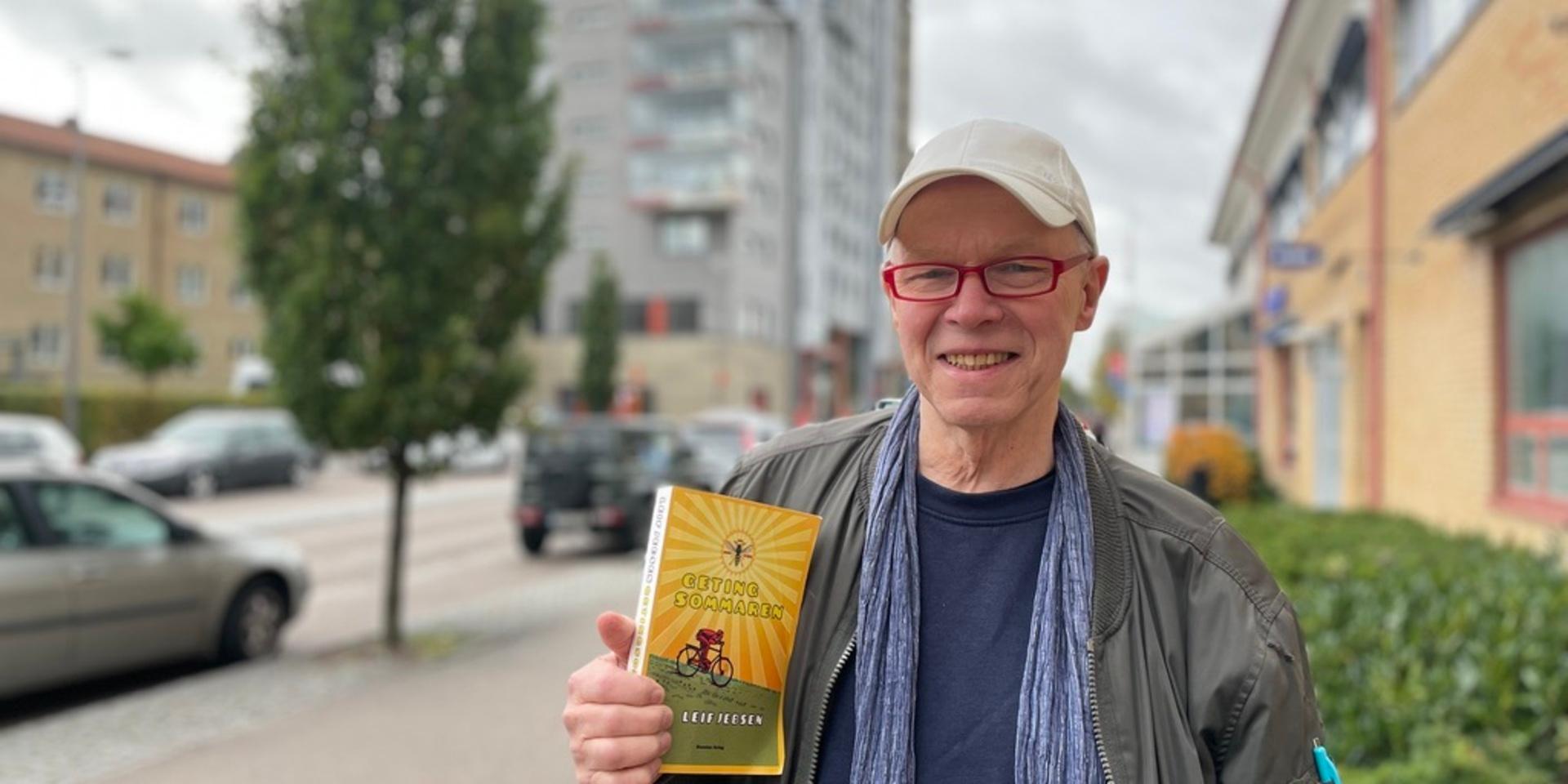 Partilleförfattaren Leif Jebsen vars bok har blivit korad som årets bästa hembygdsbok.