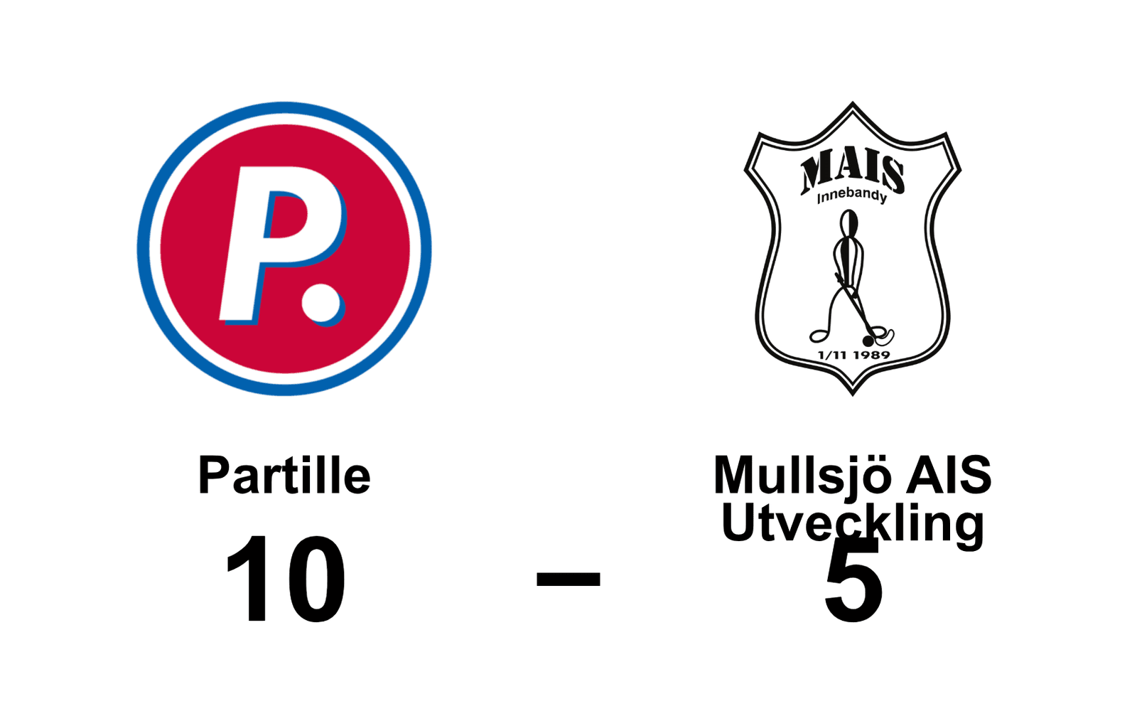 FBC Partille vann mot Mullsjö AIS