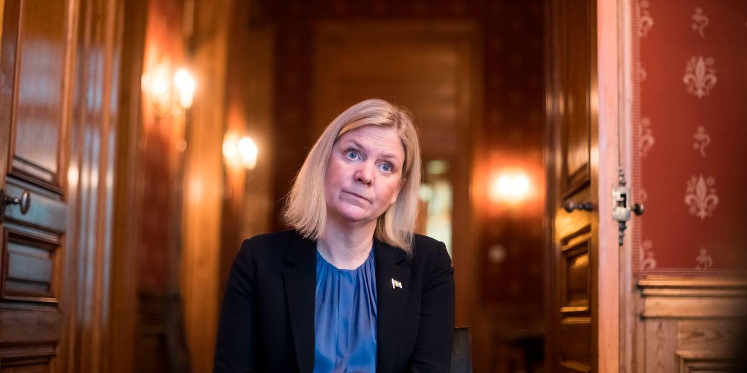 Statsminister Magdalena Andersson (S) har testat positivt för covid-19.