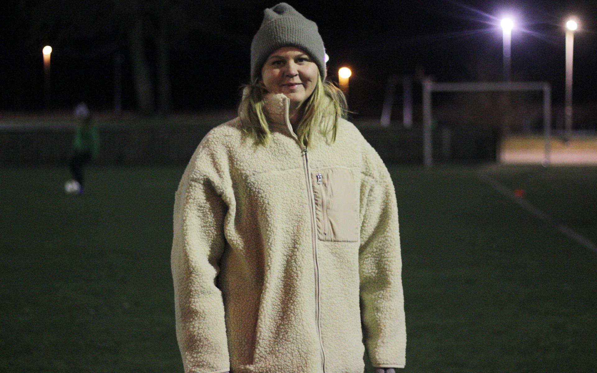 Cecilia Lidö, fotbollstränare på Furan IK. 
