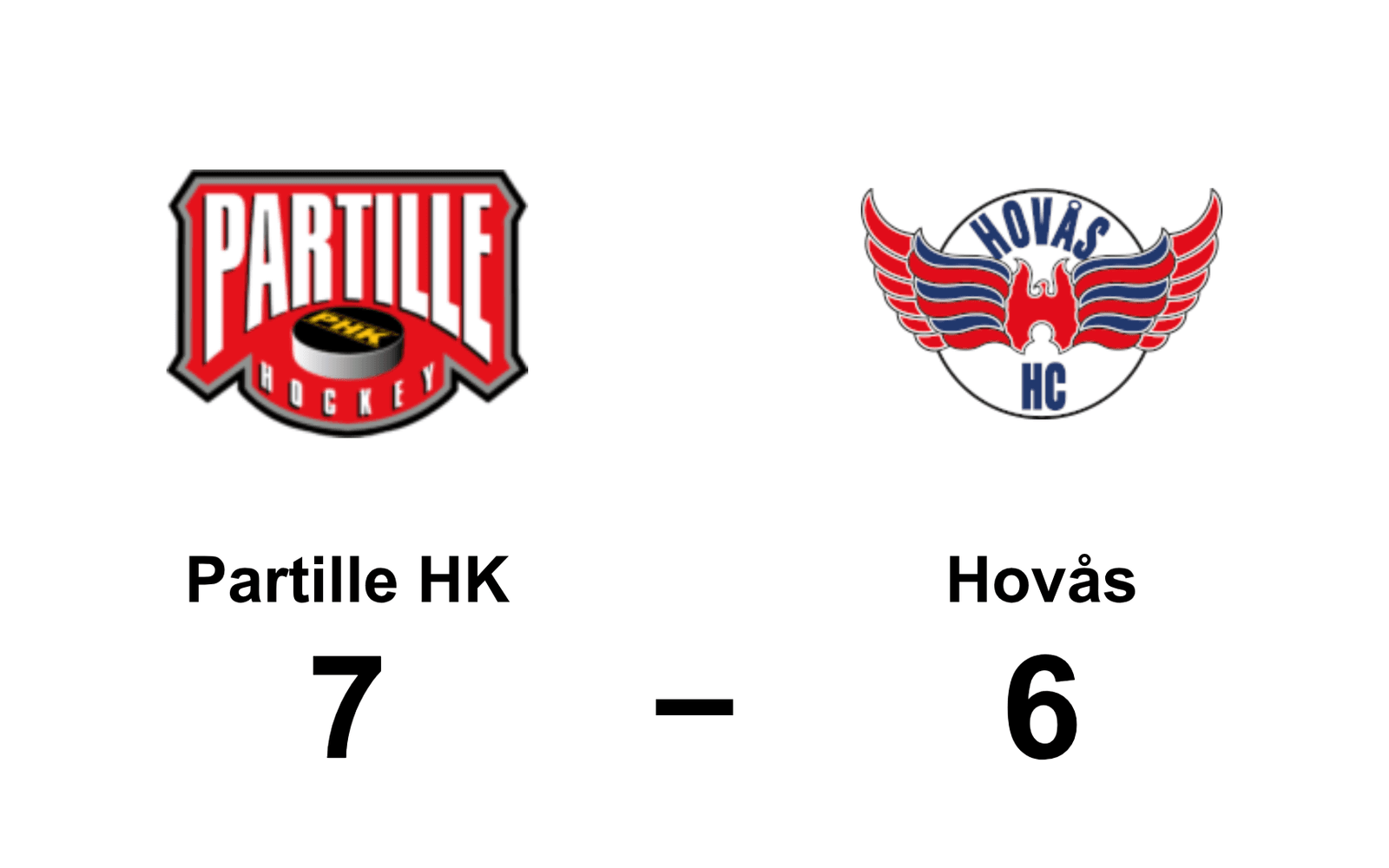Partille HK vann mot Hovås HC