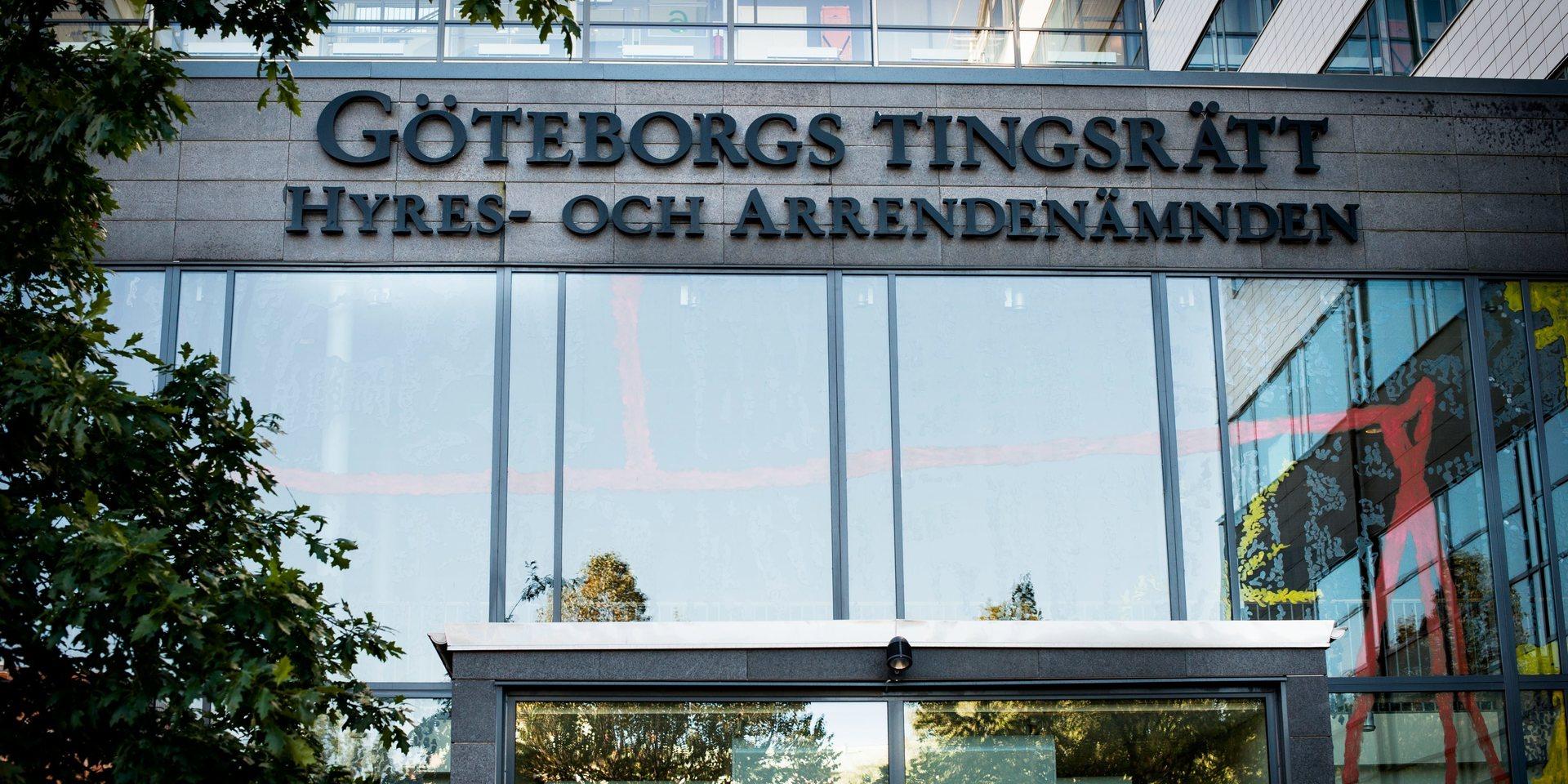 Mannen dömdes i Göteborgs tingsrätt.