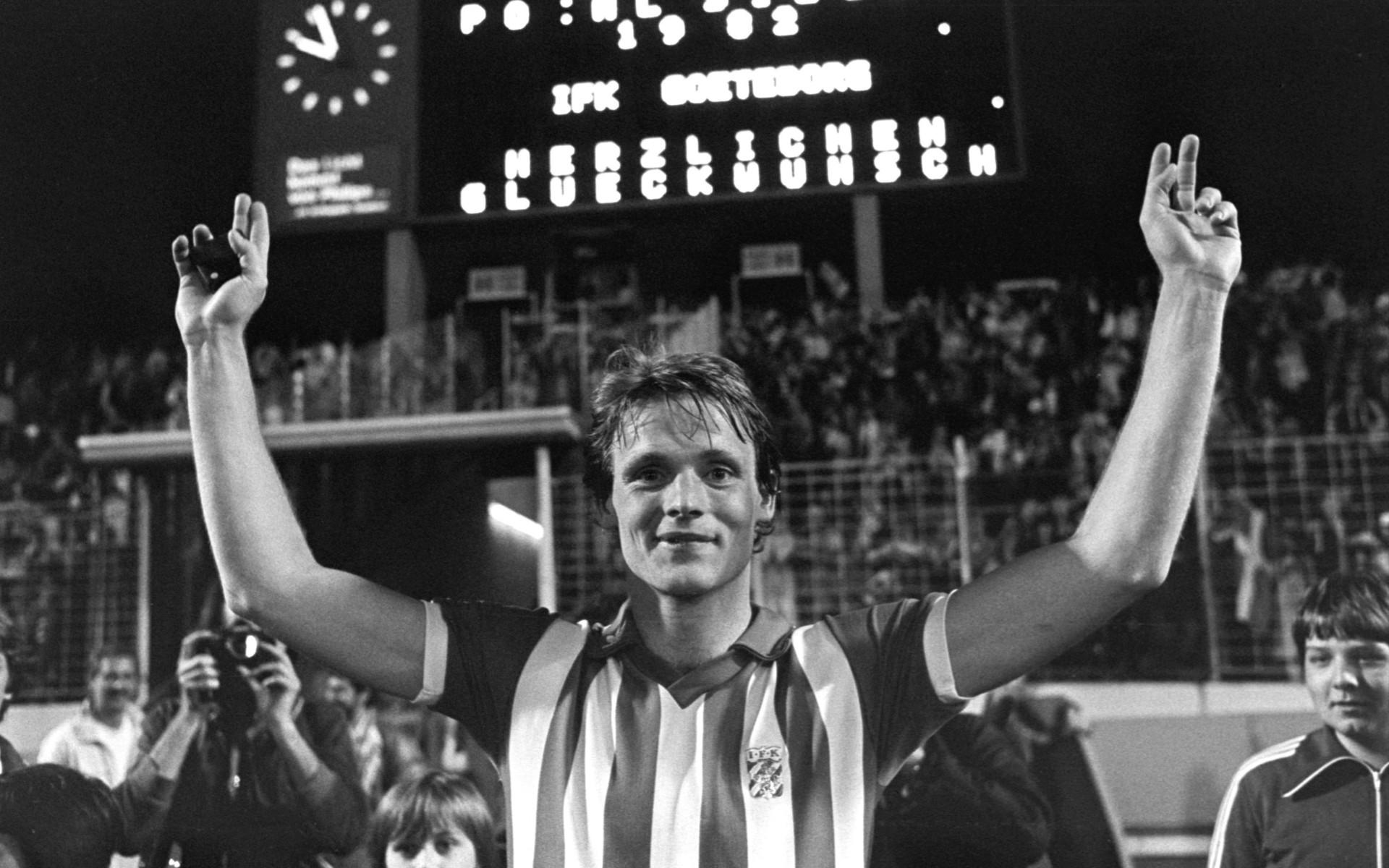 1982 blev det seger i UEFA-cupen för IFK Göteborg. Hamburg besegrades med 3-0 i den andra finalen och Torbjörn gjorde ett av målen.