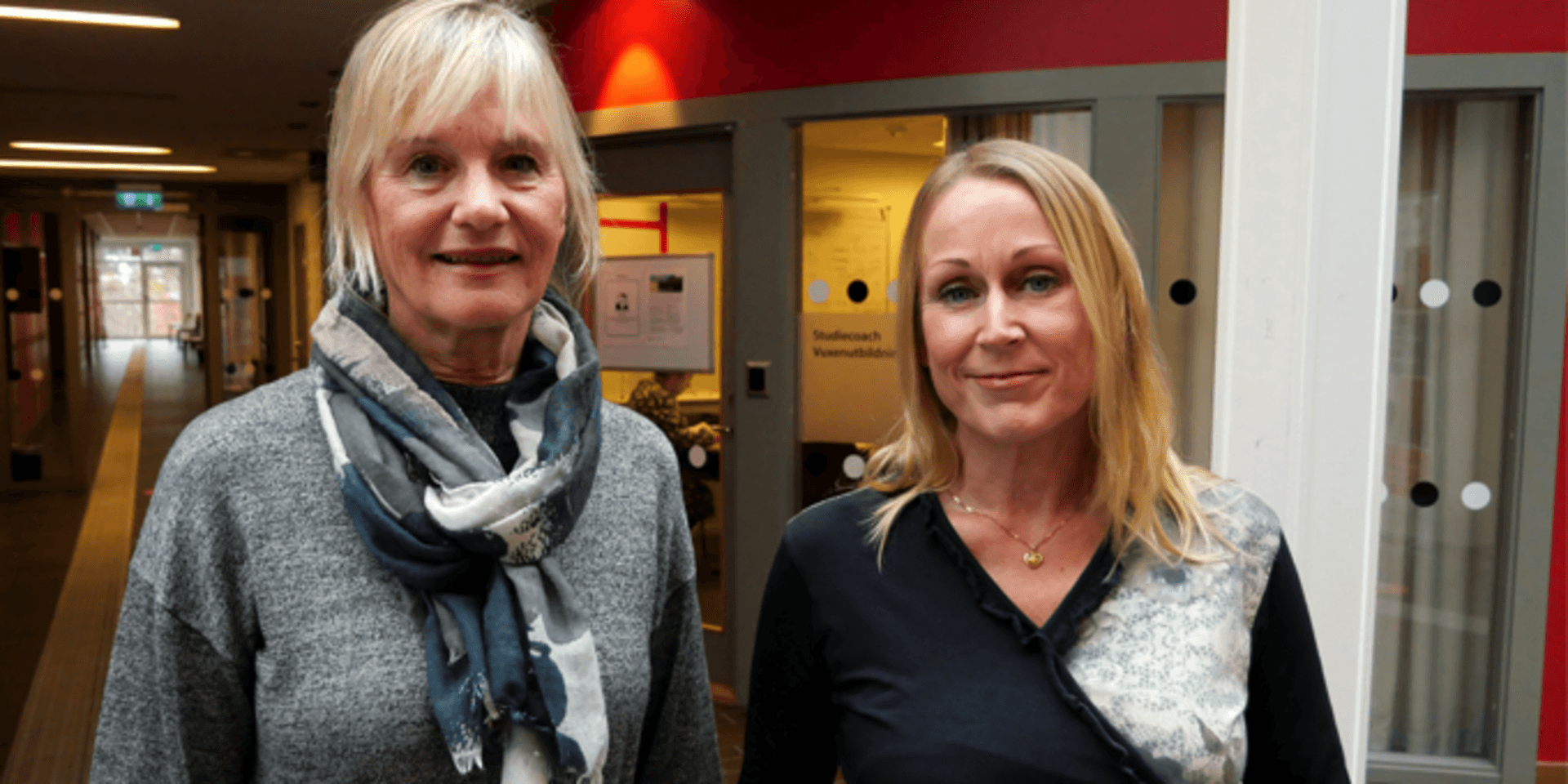 Eva Wahlberg och Karin Håkanson är två av lärarna som arbetat med ett projekt för att stärka kopplingen mellan språk- och yrkesundervisning.