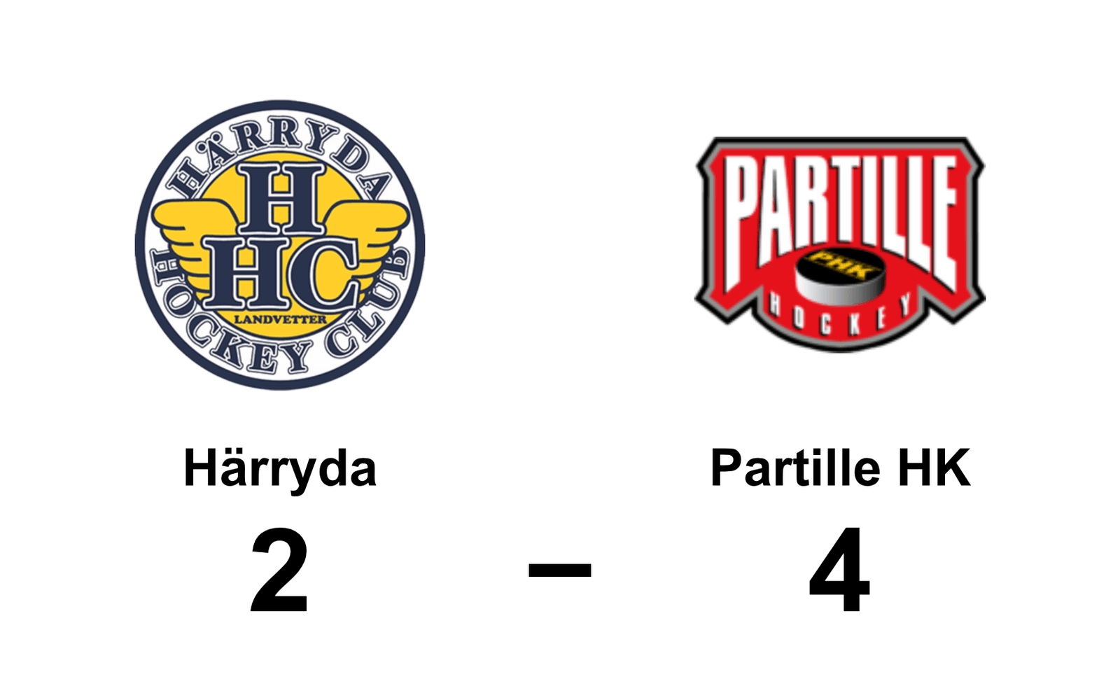Härryda HC förlorade mot Partille HK